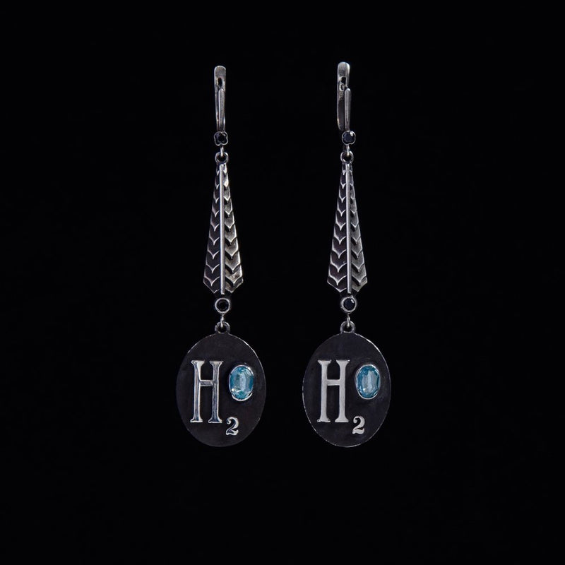 Long Aquarius H20 Earrings